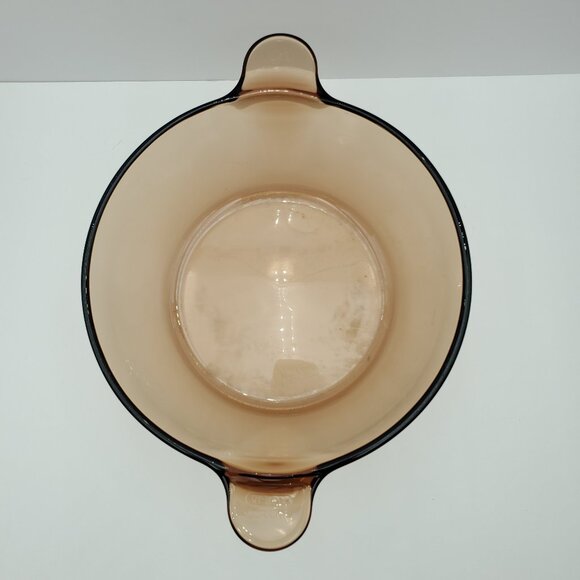 Corning Vision Amber 4.5 L Stew Pot Visions Amber Cookware Dutch Oven Stock Pot - Picture 4 of 10